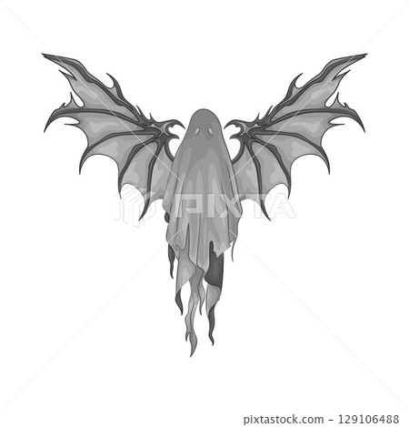 Illustration of Winged Ghost 129106488