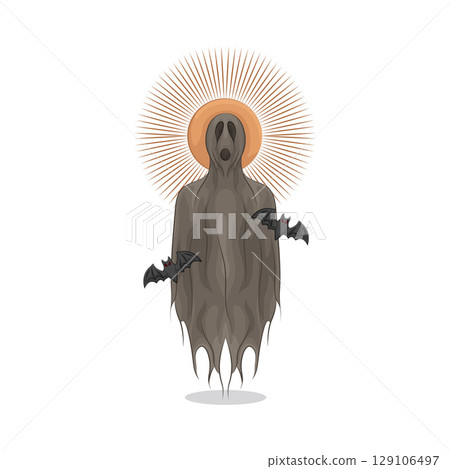 Illustration of Ghost Illustration of Ghost 129106497