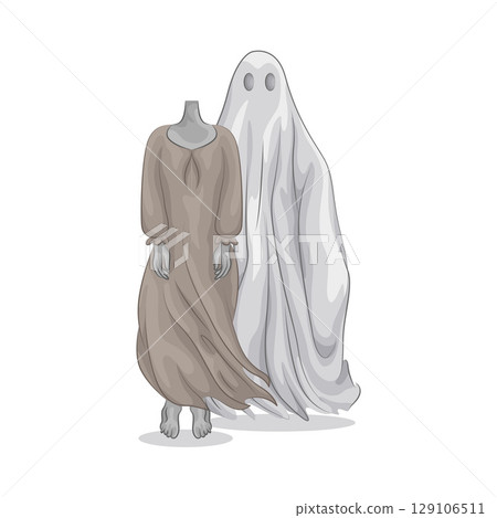 Illustration of Ghost Illustration of Ghost 129106511