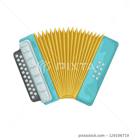 Illustration of Accordion Illustration of Accordion 129106719
