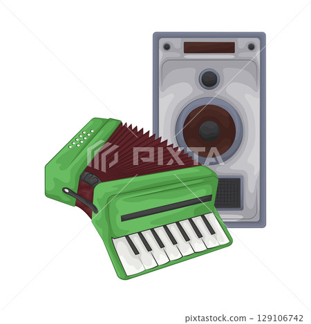Illustration of Accordion  129106742