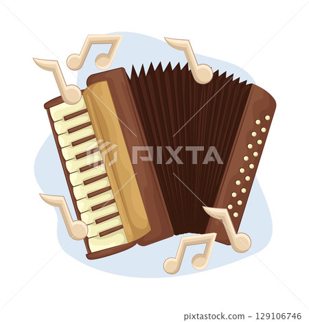 Illustration of Accordion  129106746