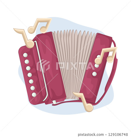 Illustration of Accordion  129106748