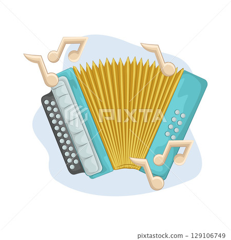 Illustration of Accordion  129106749