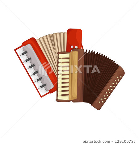 Illustration of Accordion  129106755