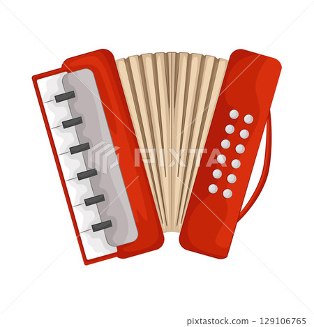 Illustration of Accordion  129106765