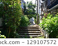Back alley scenery in Takadanobaba, Shinjuku Ward 129107572