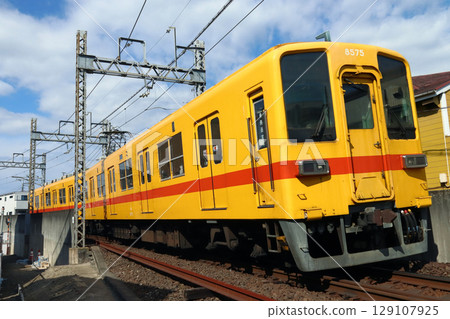 [TS]東武大師線8000系列車（復興漆黃色） 129107925