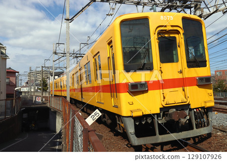 [TS] Tobu Daishi Line 8000 series train (revival livery - yellow) 129107926