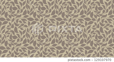 Organic illustration pattern 129107970