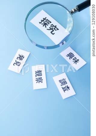 What the magnifying glass means 129108030