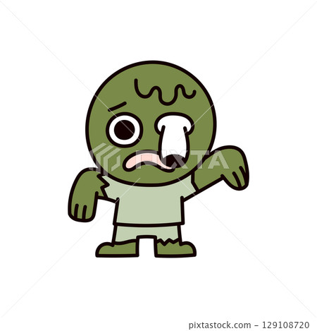 Illustration of zombie 129108720