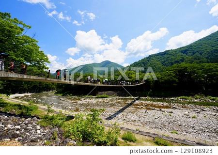 橫跨白川鄉的橋樑 129108923