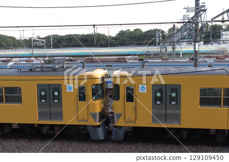 Seibu Shinjuku Line old 2000 series train before being sent to Ohmi Railway 129109450