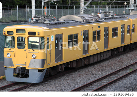 Seibu Shinjuku Line old 2000 series train before being sent to Ohmi Railway Seibu Shinjuku Line old 2000 series train before being sent to Ohmi Railway 129109456