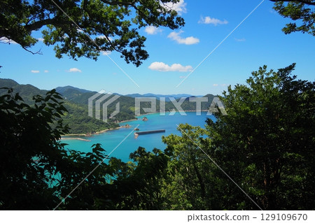 Hagi Castle (Yamaguchi Prefecture) - View of Mt. Shizuki 129109670