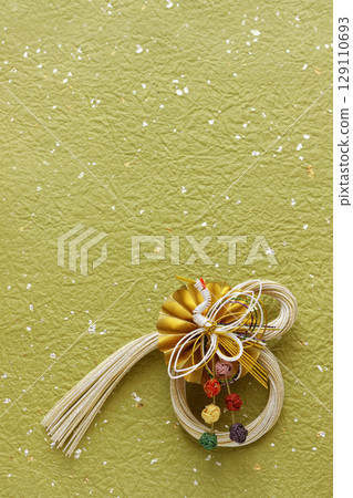 日本素材背景：水引裝飾 129110693