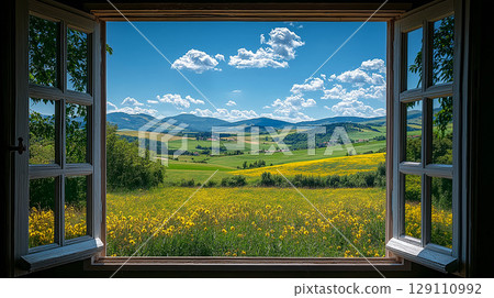從窗戶看到的風景 129110992