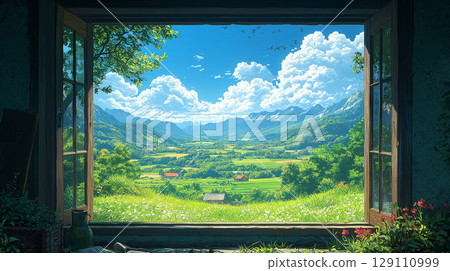 從窗戶看到的風景 129110999