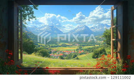 從窗戶看到的風景 129111002