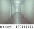 辦公大樓風格走廊背景圖03 129111353