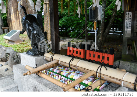 京都禦王神社、長水屋和祈求好運的聖豬 京都禦王神社、長水屋和祈求好運的聖豬 129111755