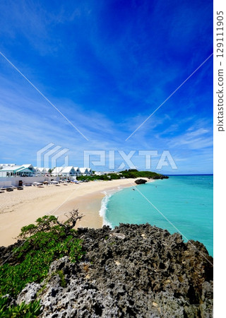 Beautiful Yoron Blue Beach Beautiful Yoron Blue Beach 129111905