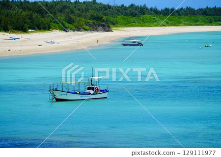 Beautiful Yoron Blue Beach 129111977