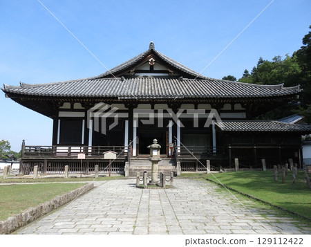 Hokke-do (March Hall) at Todai-ji Temple in Nara City 129112422
