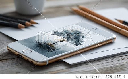 Fusion of technology and art 129113744