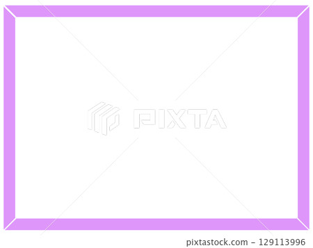 Simple purple frame Simple purple frame 129113996