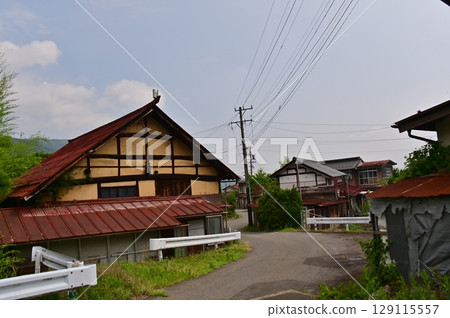 Residential area in the Nakahara district of the old Zenkoji Kaido 129115557