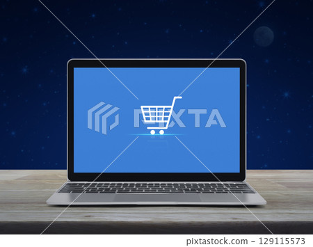 Business shop online concept 129115573