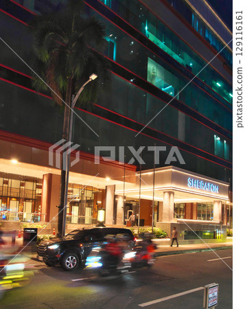 The dynamic Philippines - Evening view of bustling Manila (Malate) Cityscape (May 2025) 129116161