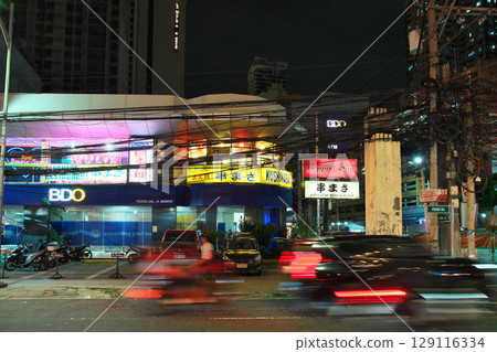 活力菲律賓－繁華的馬尼拉（馬拉特）城市景觀的夜景（2025年5月） 129116334