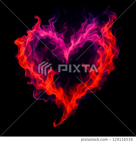 可疑的火焰：熱烈的愛情、暗示欺騙或通姦的愛情圖像、名人婚外情圖像、危險的愛情圖像 129116538