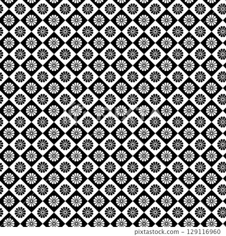 Japanese pattern background 129116960