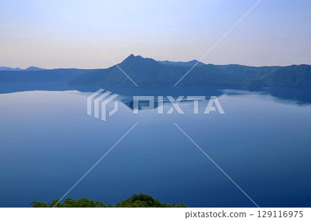 Lake Mashu in early summer, early morning (Teshikaga Town, Hokkaido) 129116975
