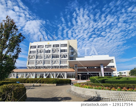 Natori City Hall entrance 129117554