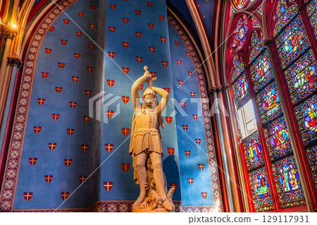 Notre-Dame cathedral, Collateral chapel, Paris, France 129117931