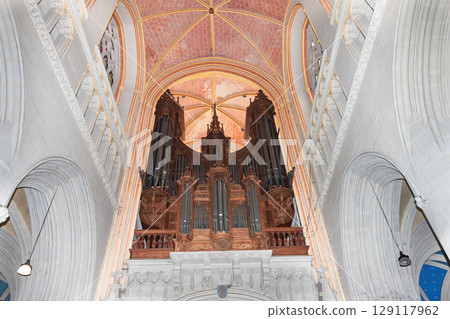 Saint Corentin cathedral, Quimper, finistere, brittany, france Saint Corentin cathedral, Quimper, finistere, brittany, france 129117962