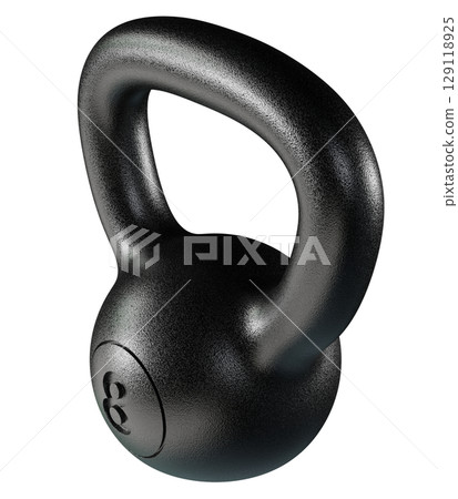 Kettlebell fitness weight, 8 kg heavy cast iron powerlifting equipment Kettlebell fitness weight, 8 kg heavy cast iron powerlifting equipment 129118925