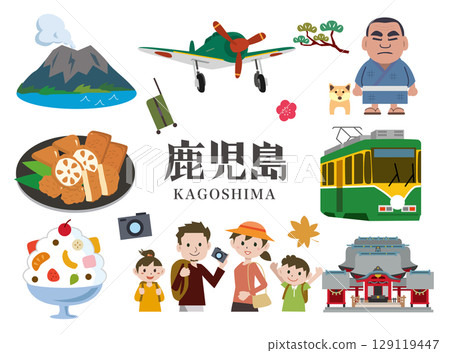 Popular tourist spots in Kagoshima Prefecture 129119447