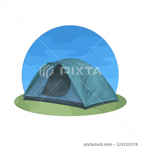 Illustration of Tent  129120159