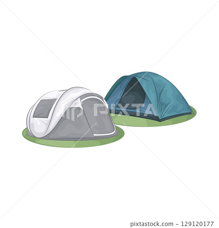 Illustration of Tent  129120177