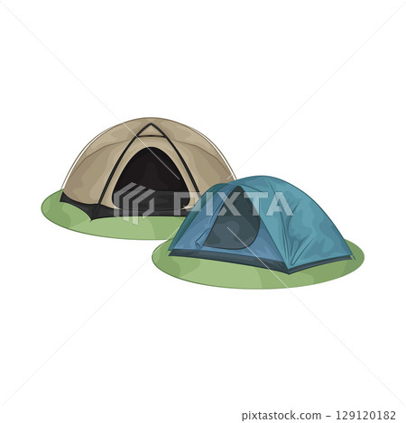 Illustration of Tent  129120182