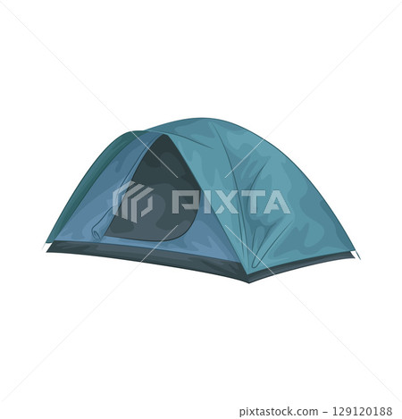 Illustration of Tent Illustration of Tent 129120188
