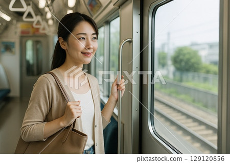 一個女人坐火車 129120856
