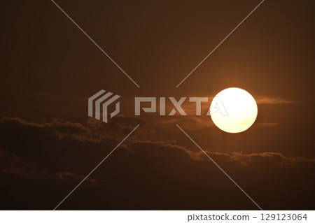 Sunset. 129123064