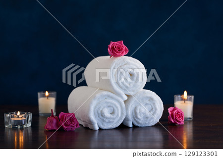 White towel White towel 129123301